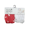 Pack of 2 Mittens for Newborn Babies