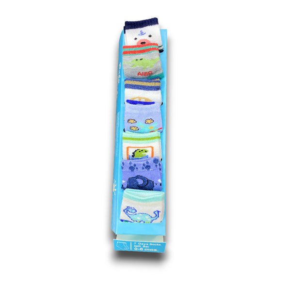 Pack of 7 socks for Newborn kids